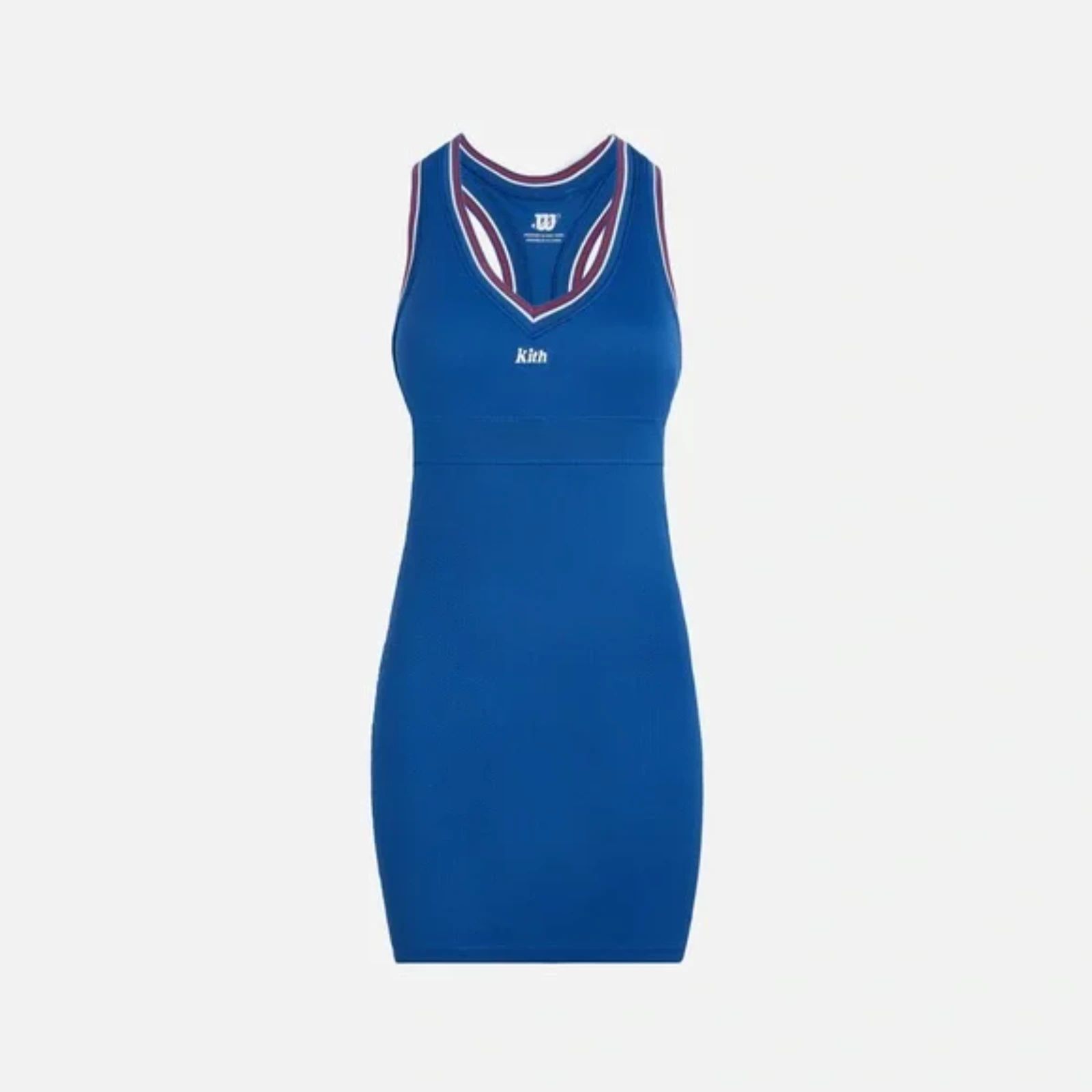 Kith X Wilson Blue Padded Sleeveless Tennis Dress Women's Red White Blue Small
